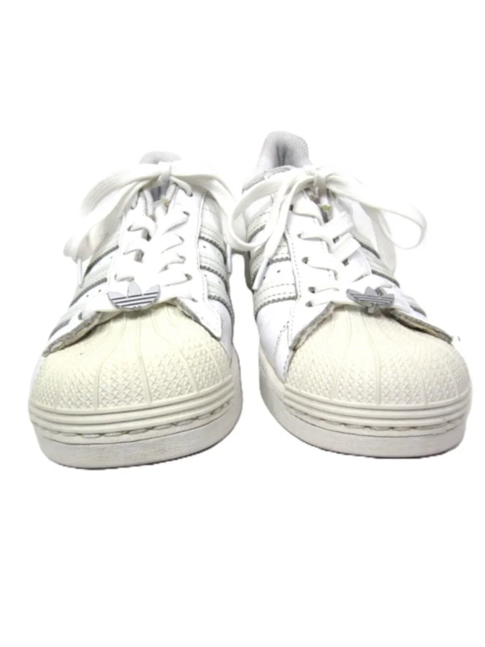 Adidas VGUC Superstar White / White Athletic Shoes Women's 7.5 M Streetwear